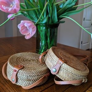 New price! Handmade Rattan Bags from Bali